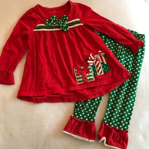 Nannette Christmas Present 2 Piece Outfit
